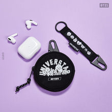 [LINE X BT21] Space Wappen Round Mini Pouch