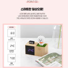 [LINE X BT21] LED Digital Desk Clock