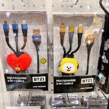 [LINE X BT21] Multi Charge 3 in 1 Cable