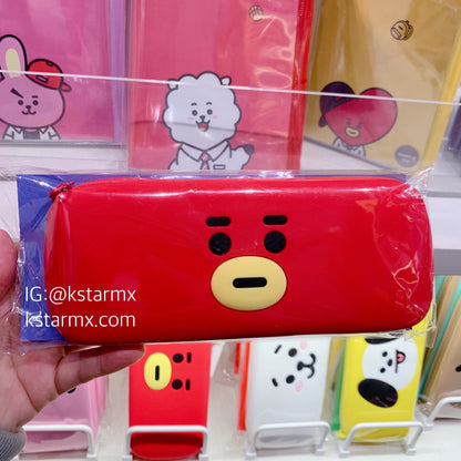 [LINE X BT21] Silicone Pencil Case