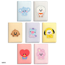 [LINE X BT21] Baby Leather Patch Card Case