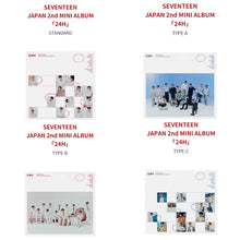 SEVENTEEN - Japanese 2nd Mini Album: 24H (You Can Choose Version)