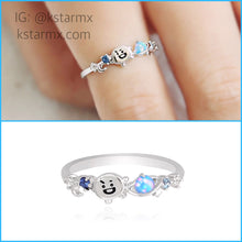 [OST X BT21] Official Silver 925 Ring Ver.2 (Silver & Rose Gold)