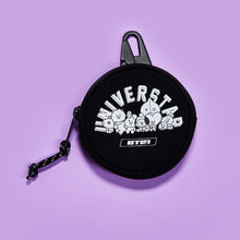 [LINE X BT21] Space Wappen Round Mini Pouch