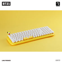 *ONLY USA* [LINE X BT21] Wireless Retro Keyboard (Free Shipping)
