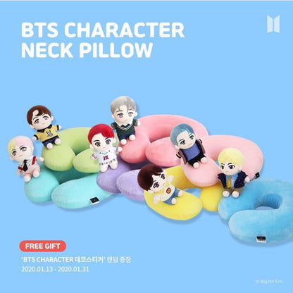 [NARA HOME X BTS] Character Neck Pillow