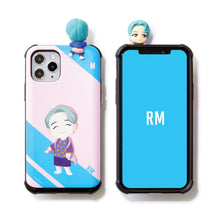 [BIG HIT] CHARACTER Figure Slide Bumper Case Edge Line Version (for iPhone and Samsung)