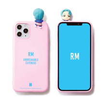 [BIG HIT] CHARACTER Figure Color Jelly Case Nickname Version (for iPhone and Samsung)