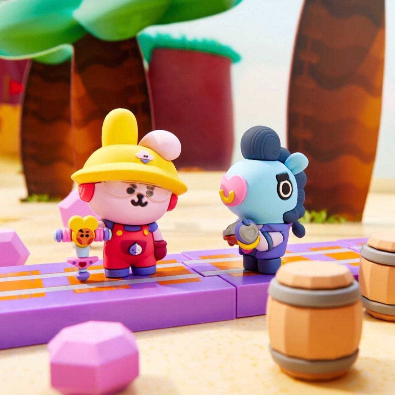 Brawl Stars x BT21 Official Figure