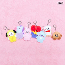 [LINE X BT21] Official BABY Flat Fur Series Standing Keyring