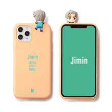 [BIG HIT] CHARACTER Figure Color Jelly Case Nickname Version (for iPhone and Samsung)