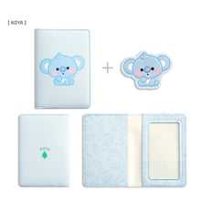 [LINE X BT21] Baby Leather Patch Card Case