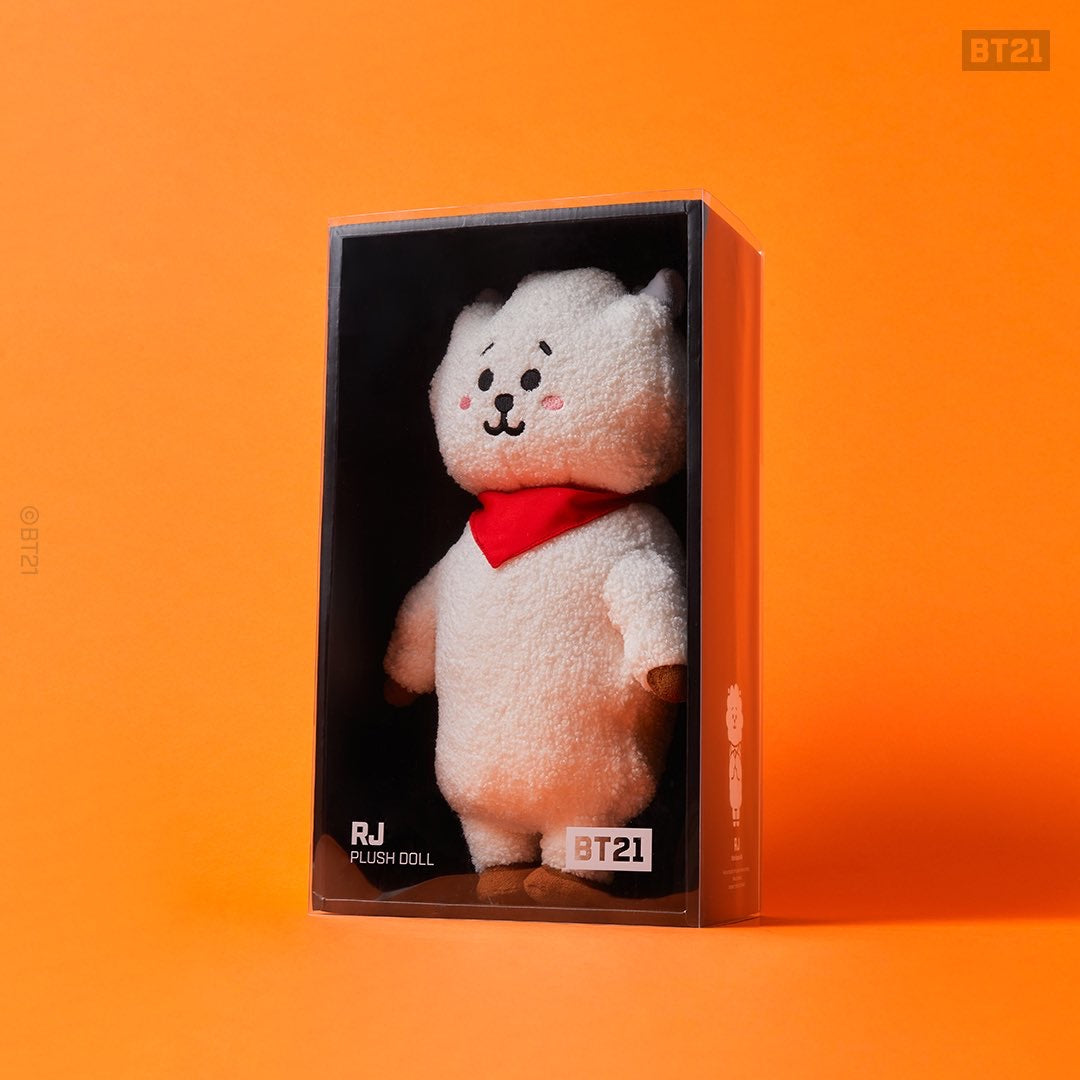 [LINE X BT21] OFFICIAL RJ Standing Doll Medium Size