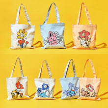 [LINE X BT21] Eco Bag Flower Version