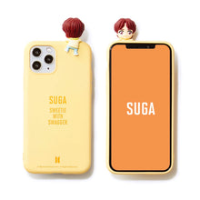 [BIG HIT] CHARACTER Figure Color Jelly Case Nickname Version (for iPhone and Samsung)