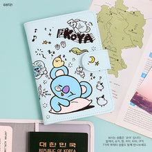 [LINE X BT21] Mini Journey Passport Case Doodle Version