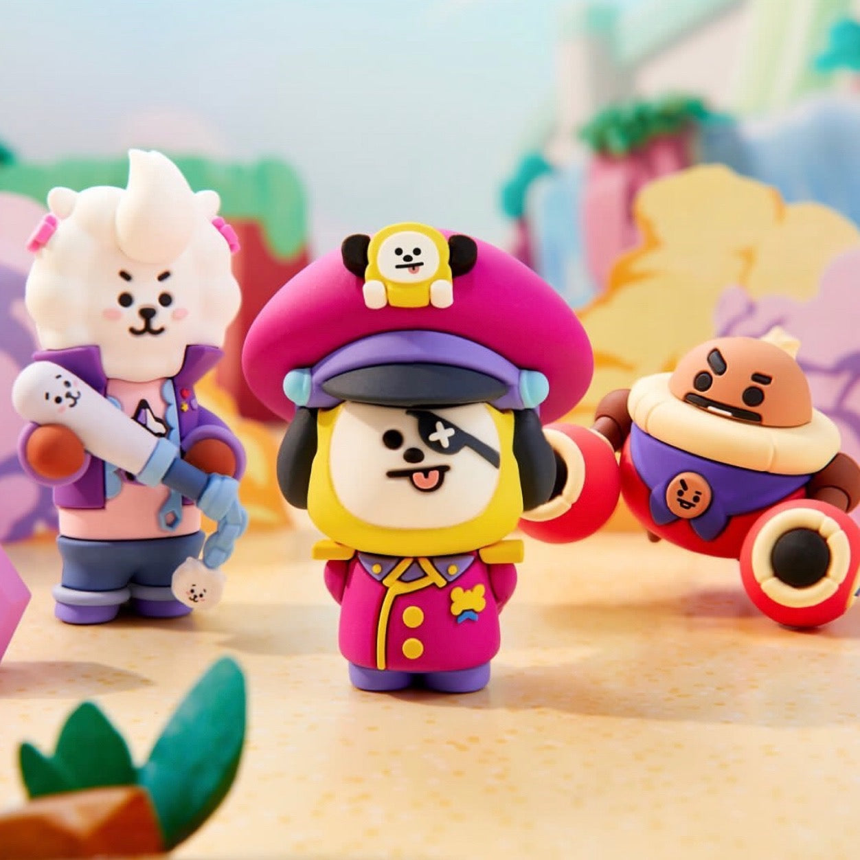 Brawl Stars x BT21 Official Figure