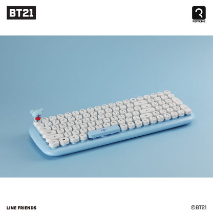 [LINE X BT21] Wireless Retro Keyboard