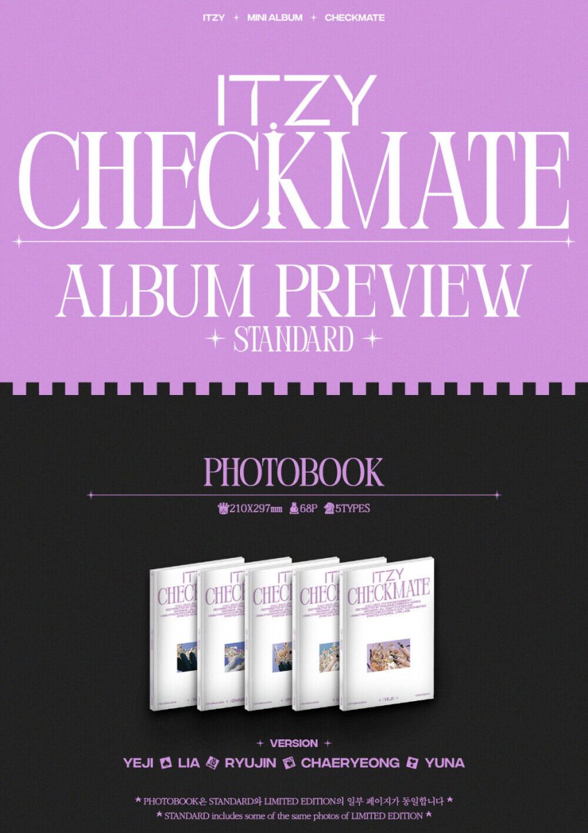 ITZY - CHECKMATE Standard Edition (You Can Choose Version) - K-STAR