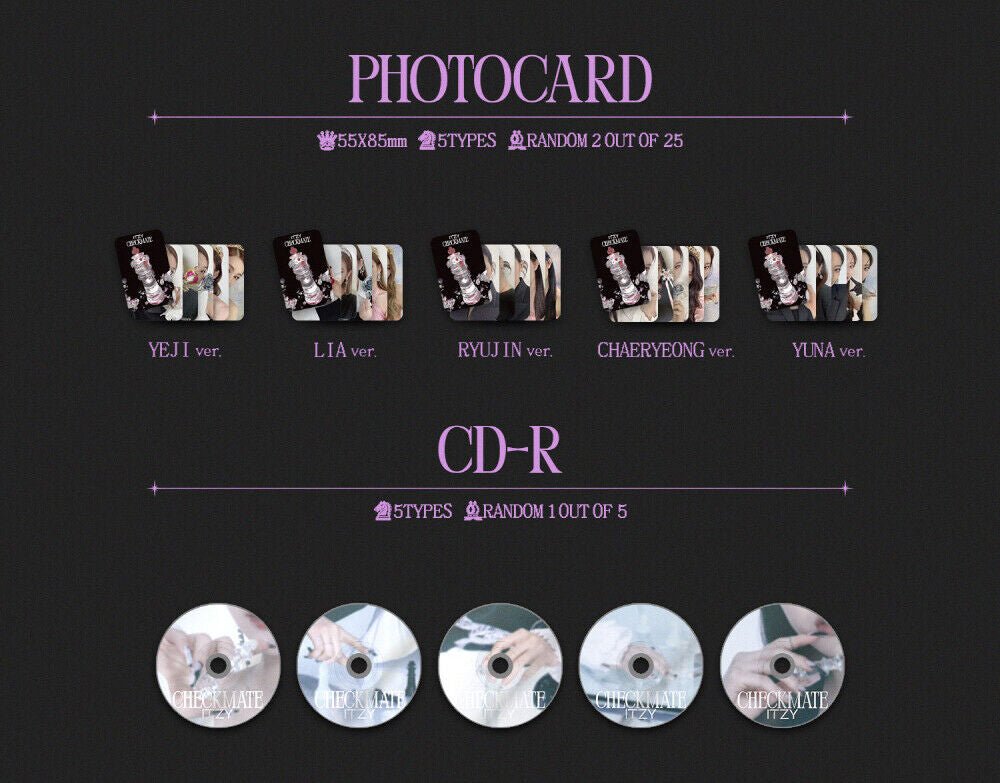 ITZY - CHECKMATE Standard Edition (You Can Choose Version) - K-STAR