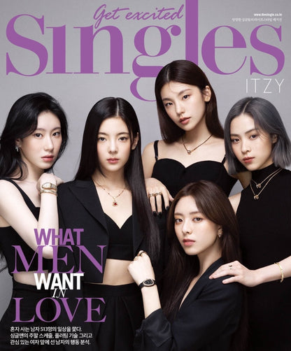 ITZY - Singles Korea Magazine December 2022 - K-STAR