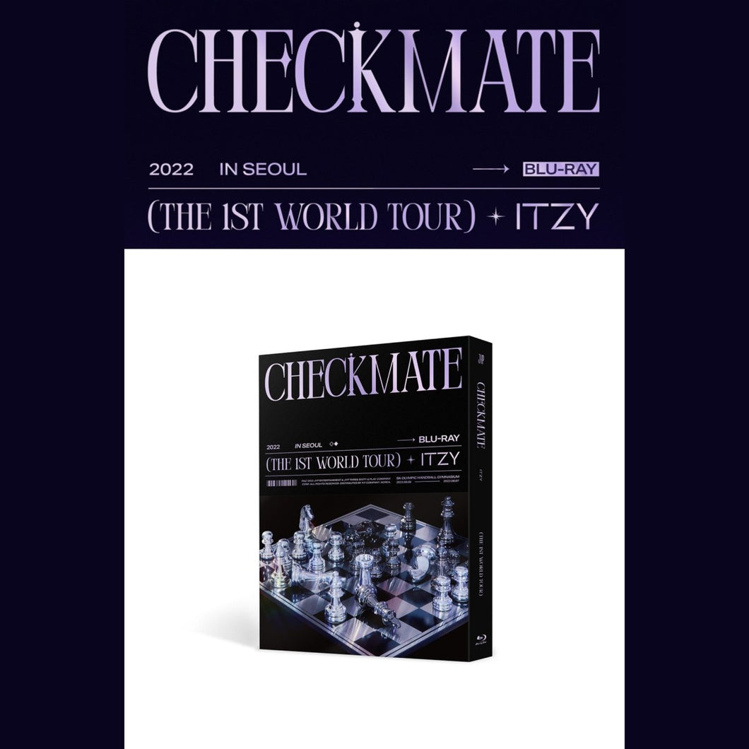 ITZY 'CHECKMATE' - The 1st World Tour Official MD – HALLYUSUPERSTORE
