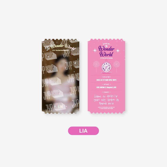 ITZY - The 2nd Fan Meeting 있지 믿지, 날자 To Wonder World Official MD - K-STAR