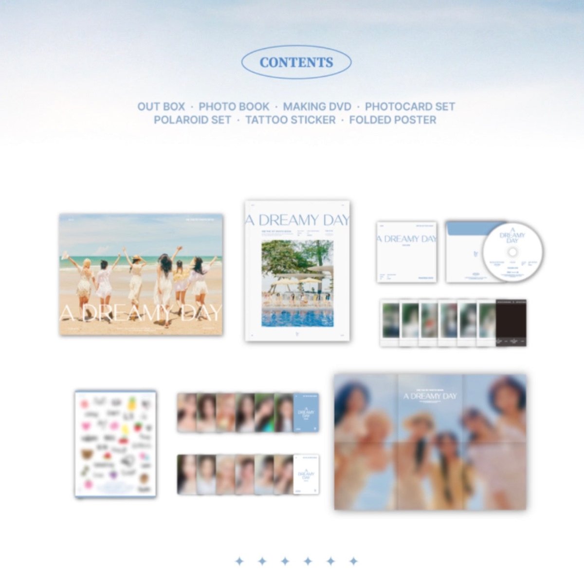 IVE - A DREAMY DAY The 1st Photobook - K-STAR