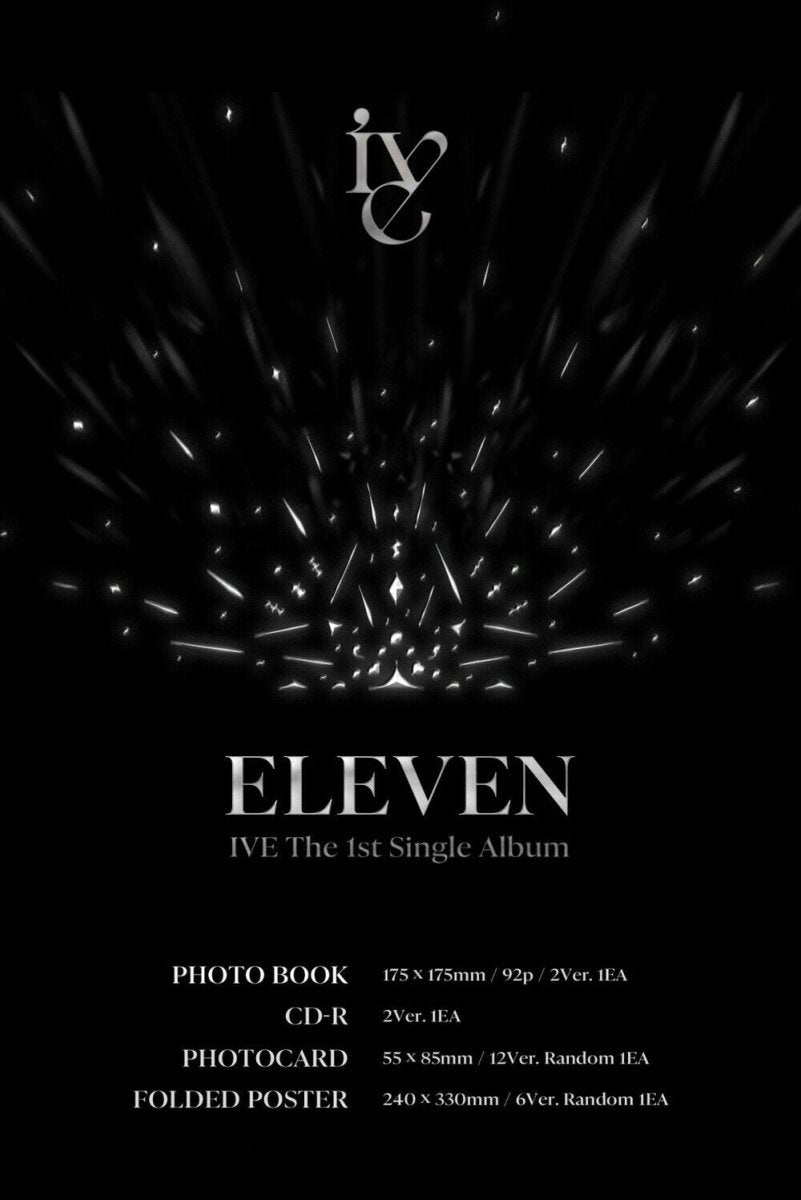 IVE - ELEVEN 1st Single Album (You Can Choose version) - K-STAR