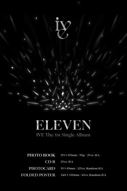 IVE - ELEVEN 1st Single Album (You Can Choose version) - K-STAR