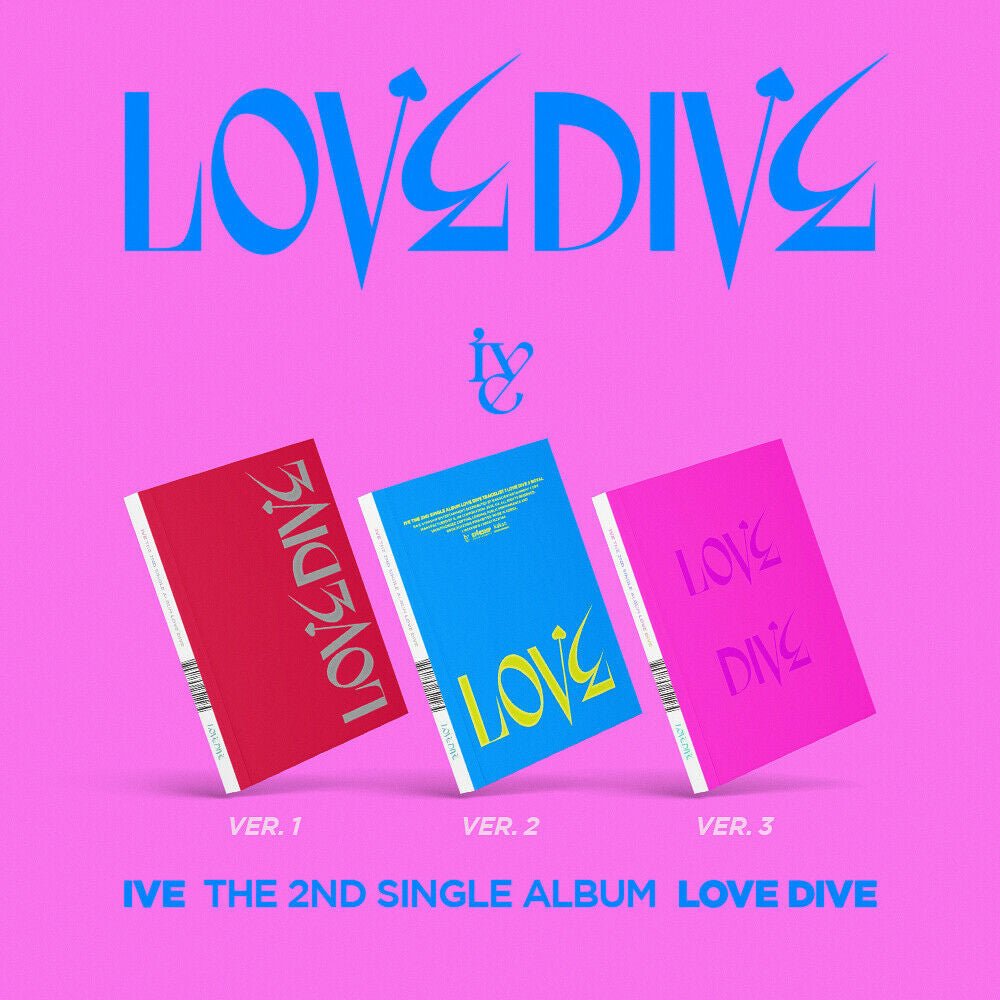 IVE - LOVE DIVE 2nd Single Album (You Can Choose version) - K-STAR