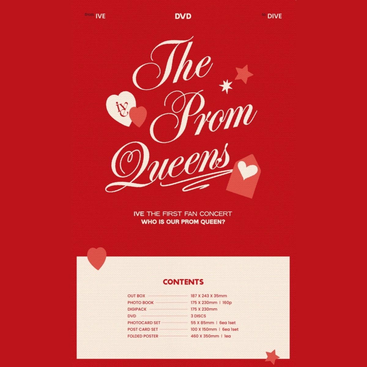 IVE - The Proms Queens The First Fan Concert DVD - K-STAR