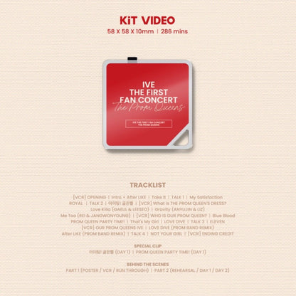 IVE - The Proms Queens The First Fan Concert KiT - K-STAR