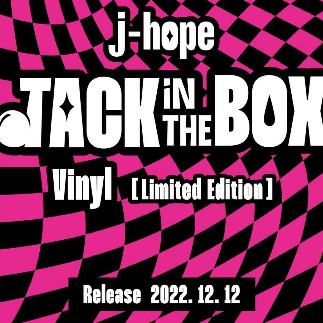 J-HOPE - Jack in the Box LP Version / Vinyl - K-STAR