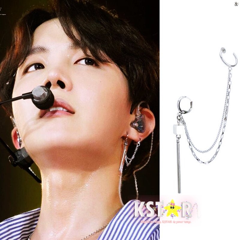 BTS Jimin Dangle Style Earrings. Jimin Inspired Hip Hop Earrings. BTS Fans  Earrings. Kpop Style Earrings. Punk and Rock Style Earrings. - Etsy