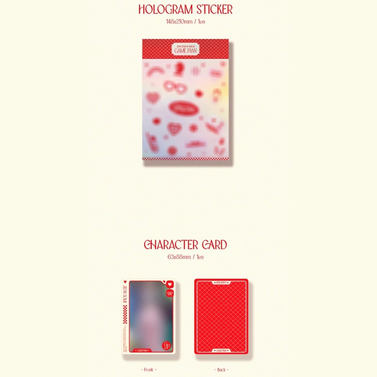 JEON SOMI - Game Plan Photobook Version (EP Album) - K-STAR