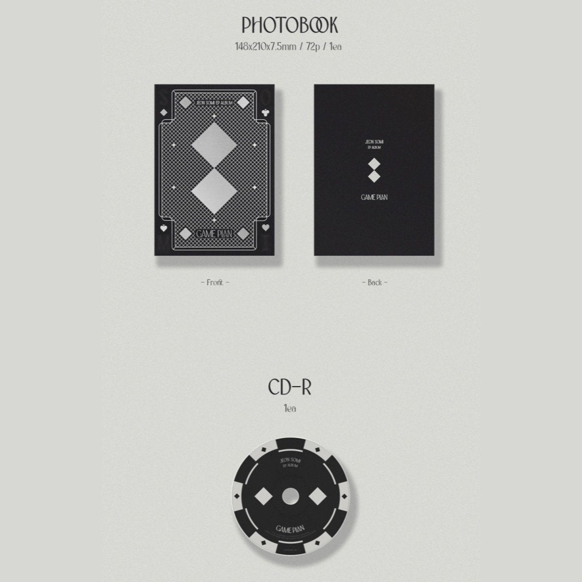 JEON SOMI - Game Plan Photobook Version (EP Album) - K-STAR