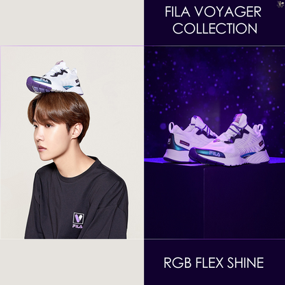 [FILA X BTS] Voyager Collection RGB Flex SHINE Sneakers