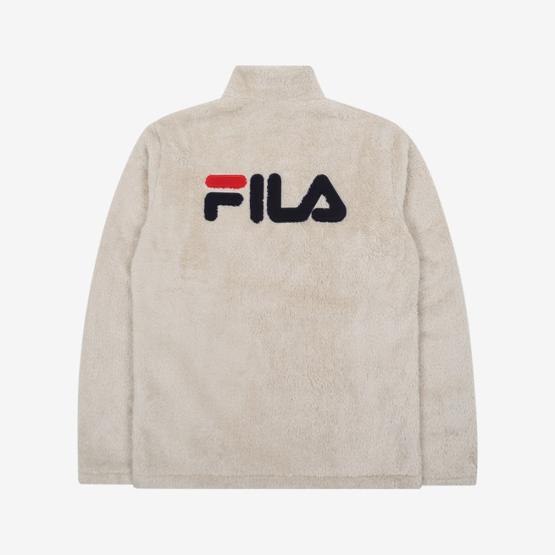 [FILA X BTS] Crema Boa Fleece