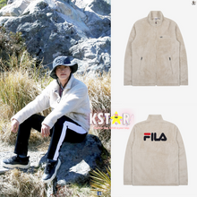 [FILA X BTS] Crema Boa Fleece