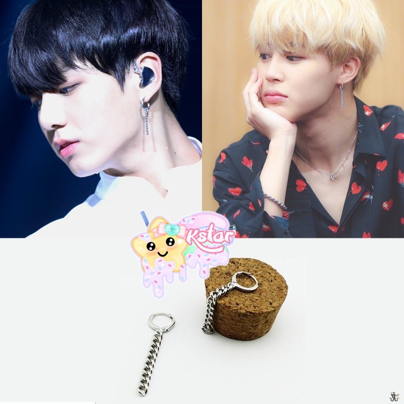 GODJAKE☆BTS JIMINさん着用☆片耳用 [DEVOURED] MX EARRING 1pc The Pinnacle of BTS Fashion! Park Jimin's Earring Now