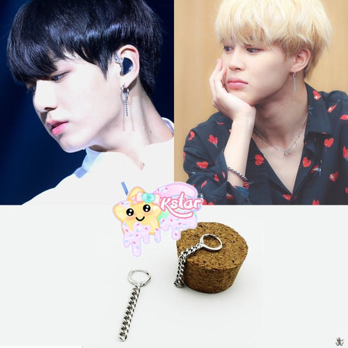 Jimin & Jungkook Style DNA Earrings - K-STAR