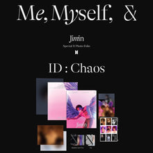 JIMIN - Special 8 Photo Folio Me, Myself, and Jimin - ID: CHAOS (2nd Preoder) - K-STAR