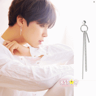 Jimin's Style Fake Love Earrings - K-STAR