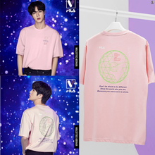 [FILA X BTS] Loose-fit Graphic Short Sleeve Tee