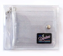 Transparent Jelly Glitter Card Holder