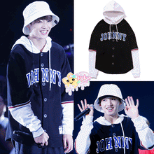 Jungkook's Style Blue Hoodie