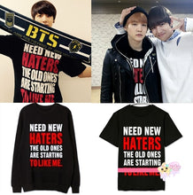 Jungkook and Suga Style "I Need New Haters" Shirt/Sweater