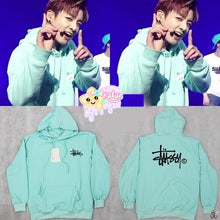 Jungkook's Style Green Hoodie
