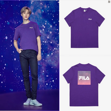 [FILA X BTS] Regular Fit Box Logo Tee